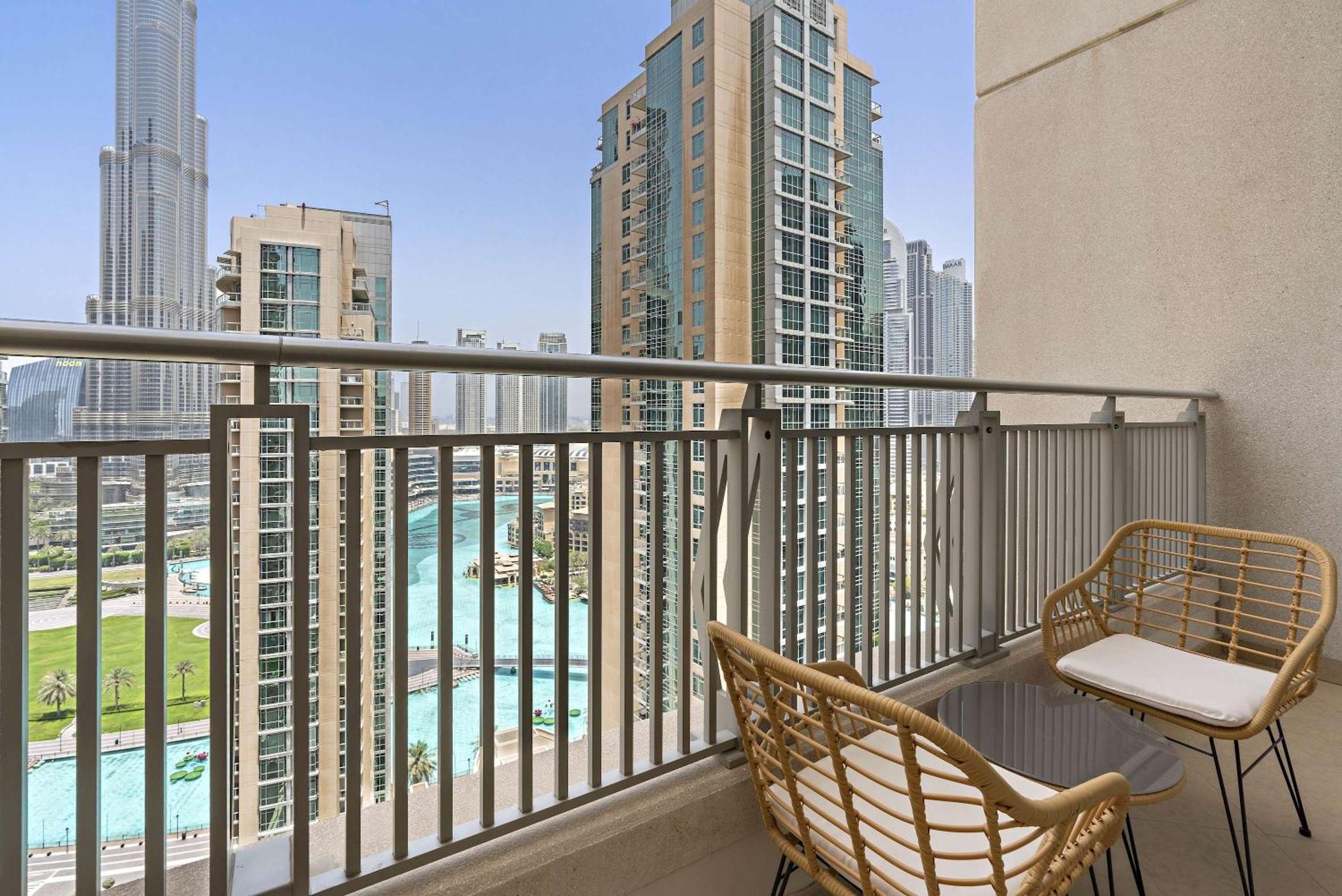 Appartement Silkhaus With Full Burj Khalifa & Fountain View 1bdr In Downtown Dubai